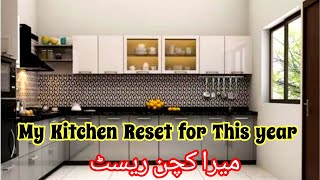 My Kitchen reset for this year || long awaited reset I needed to do the| میرا کچن ریسٹ | my full day