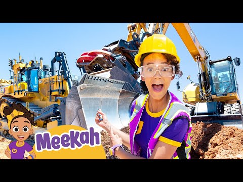 Meekah Uses a Bulldozer! | Meekah's Construction Site | Educational Videos for Kids