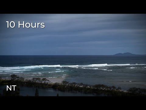 Relaxing Rain & Ocean Waves | Nambucca Heads | Relaxing Sounds for Sleeping, Insomnia, Stress, Study