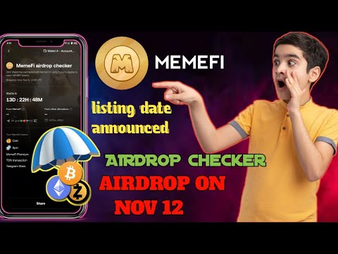 MEMEFI Airdrop on November 12th 💰✅|| Airdrop checker on okx wallet||