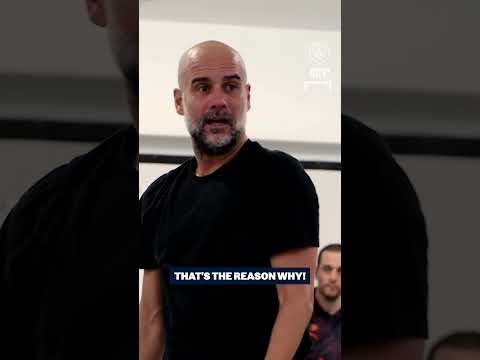 PEP GUARDIOLA'S PASSIONATE TEAM TALK 🔥 #shorts #football #soccer