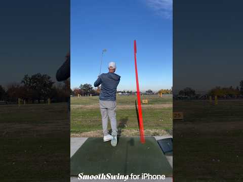 Always film your swing when you’re hitting it well #golf #golfswing #fullsend #drivingrange