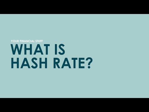 What is Hash Rate? Explained.