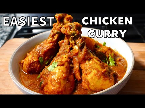 EASIEST CHICKEN CURRY You'll Ever Make | EVERY DAY Chicken Curry Recipe (Indian Style)