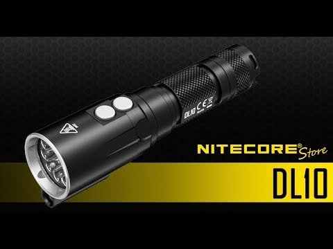 (Discontinued) NITECORE DL10 1000 Lumen White/Red 30m Submersible Waterproof Diving Flashlight