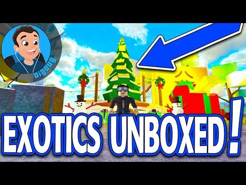 Unboxing Exotic Items in Roblox Miners Haven winter update exotic items and artifacts Miner's Haven