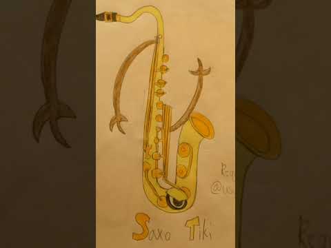 Dk country returns Saxo custom tiki #art #drawing #dk