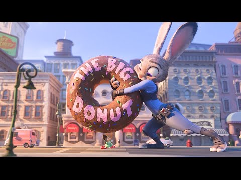 주디 & 듀크 추격 장면 | 주토피아 (Zootopia, 2016) [4K]