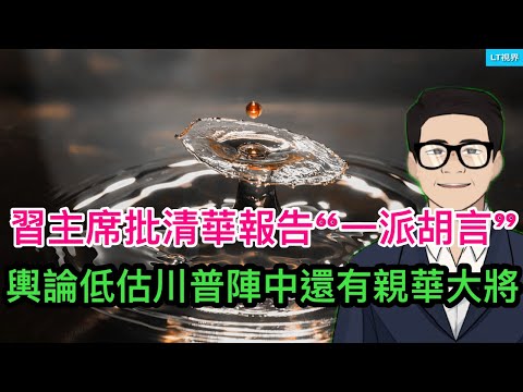 華爾街日報，習主席批清華大學報告“一派胡言”；法新社，輿論低估川普陣中還有親華大將；高壓下媒體的“理智”，今年雙11怪象。