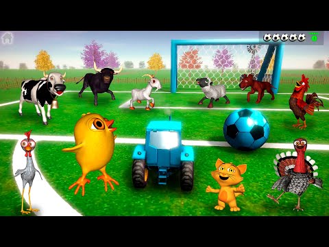 Los animalitos de la granja bailando y palpitando el mundial de fútbol 2022