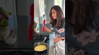 How To Make Fluffy Scrambled Eggs #shorts