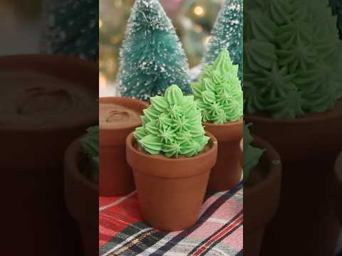 Mini Cheesecake Trees 🎄✨