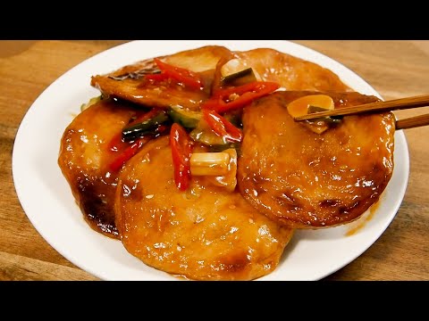 Fish Cakes with Sweet and Sour Sauce