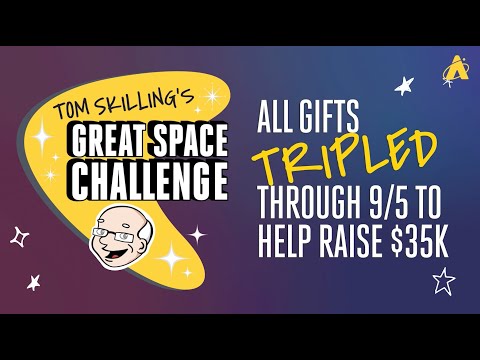 Tom Skilling's Great Space Challenge For The Adler Planetarium