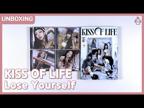 KISS OF LIFE 'Lose Yourself' All Versions #Unboxing (16/10/2024)