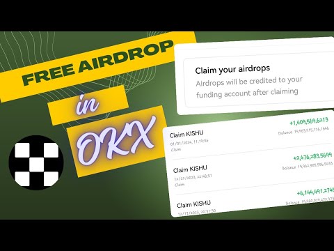 How to get Free  Crypto Airdrop 🤑🤑 in OKX exchange||free kishu inu coin airdrop||Kishu inu to moon