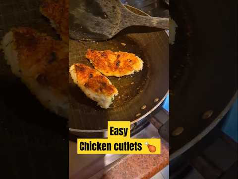 Chicken Cutlets 🍗 | Easy Recipe | Appetizer | Indian Food #snacks #recipes