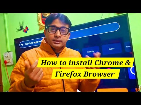 How to install Chrome Browser/ Mozila Firefox in Android Smart Tv #browser