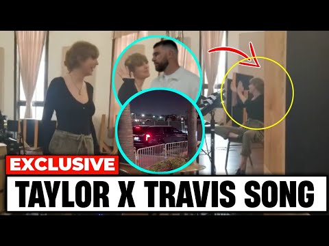 1 MINUTE AGO: Taylor Swift Hugs & KISSES Travis cutely while busy working in her recording studio