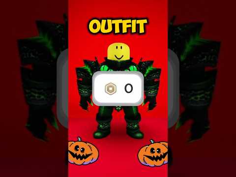 0 ROBUX OUTFIT IDEA! 👻 HALLOWEEN EDITION 2024 #freerobloxoutfit #roblox #freeitem