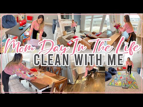 NEW! MOM DAY IN THE LIFE CLEAN WITH ME 2023 | WORK FROM HOME MOM MOTIVATION 2023 |  @KarlaElisa