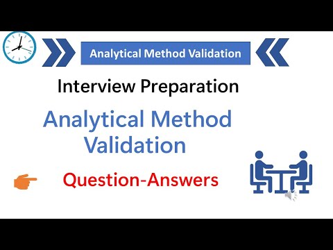 Analytical method validation | Analytical method validation question and answers