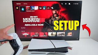 PlayStation 5 Slim Initial Setup, Startup, Dashboard and Gameplay