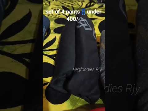 #meesho #unboxing #track #pants #for #boys #under #400/- #hualvideo #video #trending @VegfoodiesJ