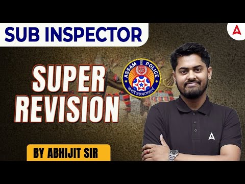 Assam Police SI Maths Questions | Assam Police Super Revision | Maths By Abhijit Sir