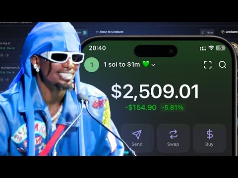 1 SOL TO $1,000,000 EP.5 (Memecoin Trading Challenge)