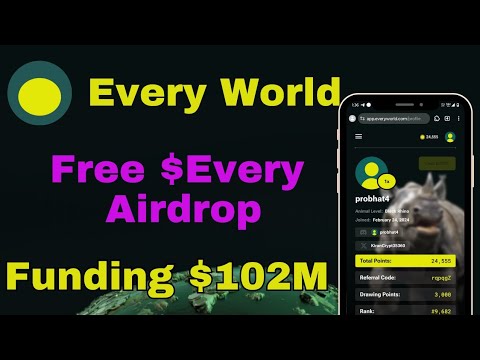 Every world free Airdrop | crypto airdrops