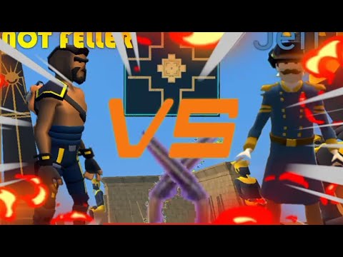 NOT FELLER VS FAKE JEFF(abonnés) rocket royale game play