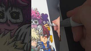 Drawing ALL of Class 1-A | Minoru Mineta | My Hero Academia