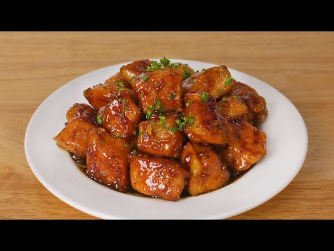 10 MINUTE DINNER! The Best Honey Garlic Chicken Recipe