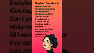 🔥They Don't Really Care About Us | Michael Jackson