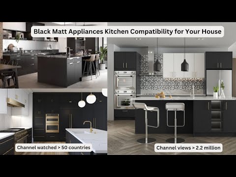 Black Matt Appliances Kitchen Compatibility for Your House | Black Matt Kitchen Appliances