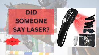 Equine Cold Laser Red Light Therapy/Electrical Stimulation Therapy #ad #laser #horse #horsetherapy