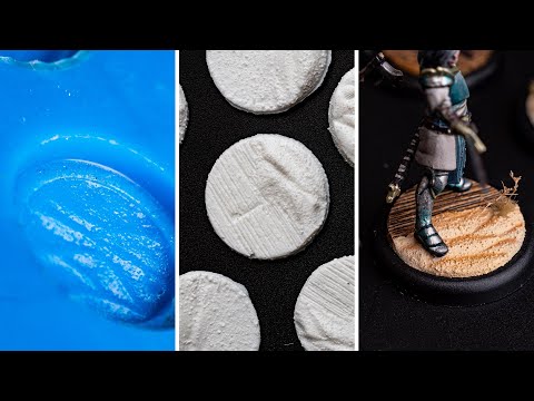 Mold & Cast Custom Bases for your Army