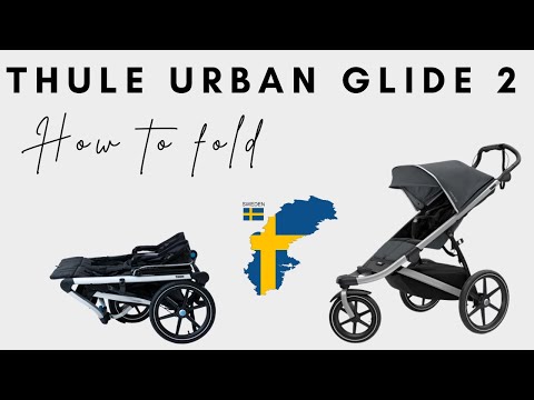 How To Fold Thule Urban Glide 2 Stroller