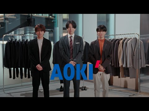 【AOKI】timeleszさん出演 パジャマスーツCM メイキング