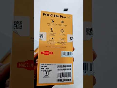 POCO M6 Plus 5g snapdragon processor Best smartphone #youtubeshorts #mobilephone