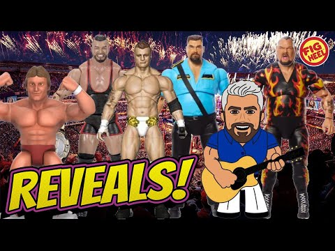 NEW WWE & AEW REVEALS & WRESTLING ACTION FIGURE NEWS!