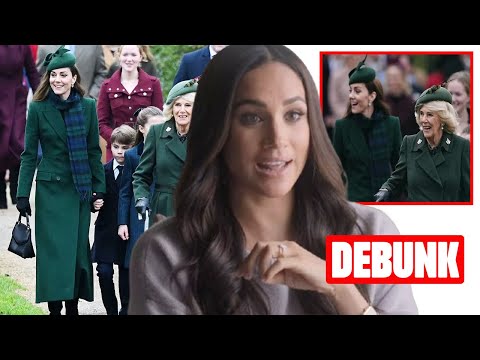 BURN! Camilla & Catherine Throw Major SHADE at Meghan with Matching Green Looks on Christmas Walk