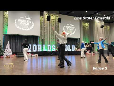 WORLDS GOLD 2024 | Line Stater Emerald Dance 3 #윤정혜 #dance #gold _linedance