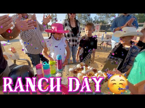 A DAY IN THE LIFE / MY NEICE'S 9TH BIRTHDAY / RANCH DAY 🐎🤠