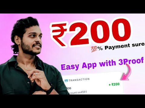 🔴Easy : ₹200/-⭐ Best App to earn money online/ lot of Withdrawal options/ Renjitechie