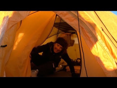 Last camp in the Norman glacier - Penny Icecap 2009 expedition