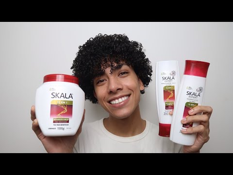 Cabelo DANIFICADO? A melhor Finalização com skala 12 em 1