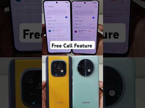 realme NARZO 70 Turbo & realme 13+ Free Call Feature | Call Without SIM & Network #freecall