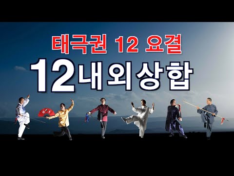 taichi chuan - 태극권 12요결(太極拳十二要訣) - 12. 내외상합(內外相合)